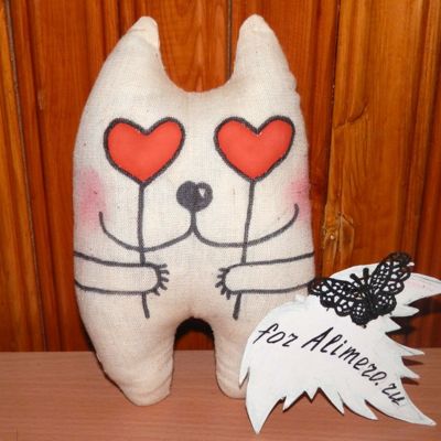 Текстильная игрушка Кот