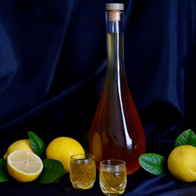Лимончелло ароматный лимонный ликёр в домашних условиях