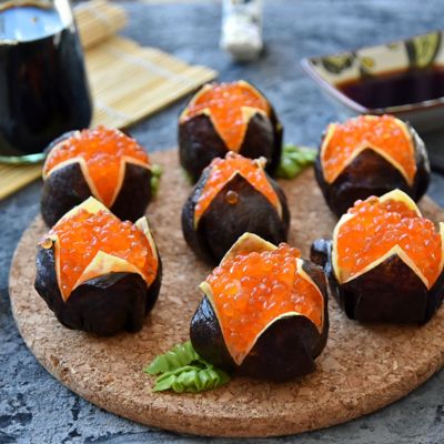 Дзакуро-дзуси или суши-гранат - эффектное японское блюдо