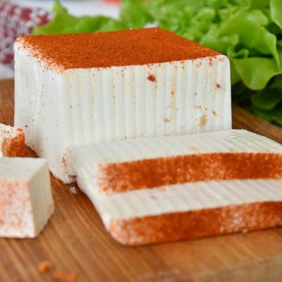 Домашний сыр для греческого салата