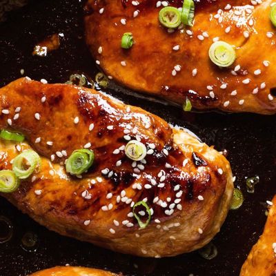 Куриные грудки под пикантным соусом в азиатском стиле