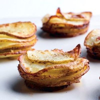 Как приготовить картофельный гратен в формочках для маффинов