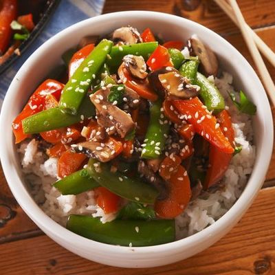 Стир-фрай из овощей по-азиатски