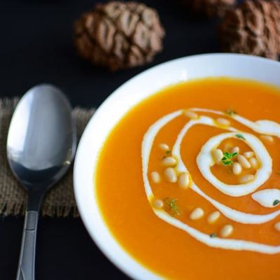 Постный морковный суп - нежный и вкусный