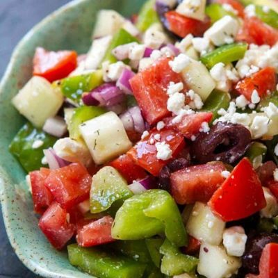 Проверенный рецепт греческого салата - готовим вкусно