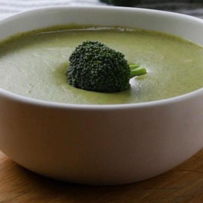 Нежный суп-пюре из брокколи