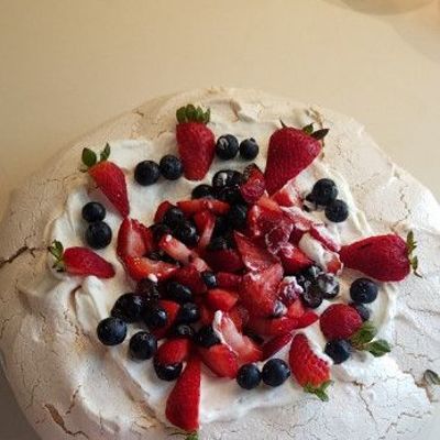 Торт Павлова - простой рецепт