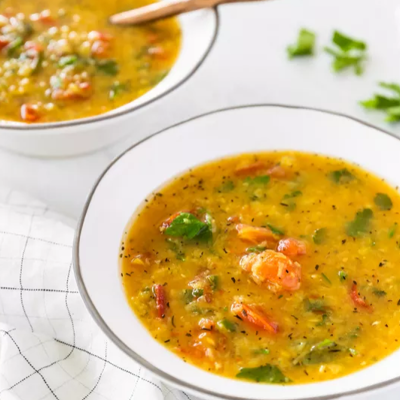Индийский чечевичный суп с томатом по простому рецепту
