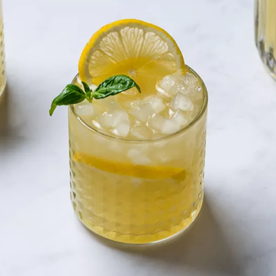 Летний напиток с лимоном и базиликом - меньше часа и готово