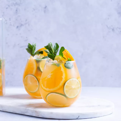 Идеальный напиток для летней жары - цитрусовая сангрия