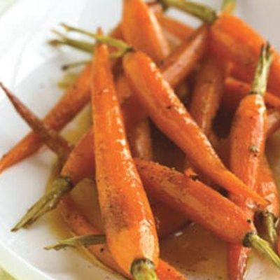 Постная закуска: жареная морковь в меду и апельсиновом соку