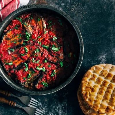 Как приготовить заалюк - ароматный марокканский гарнир из баклажанов и помидоров