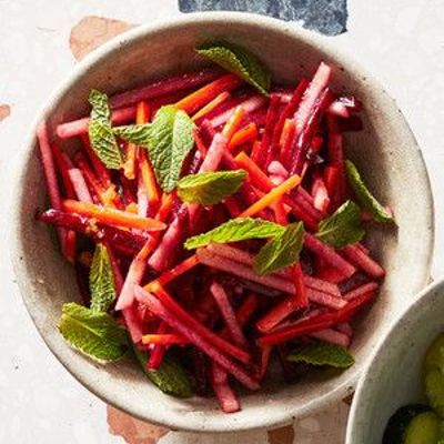 Полезный овощной салат за 10 минут