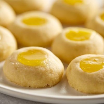 Вкусные лимонные печеньки своими руками - очень простой рецепт