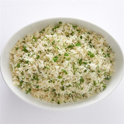 Рисовая каша из цветной капусты - необычное и полезное блюдо