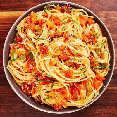 Спагетти с томатами: классический итальянский рецепт