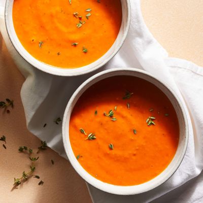 Быстрый и вкусный томатный суп за 35 минут