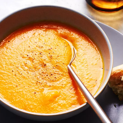 Ароматный морковный суп-пюре - готовим вместе