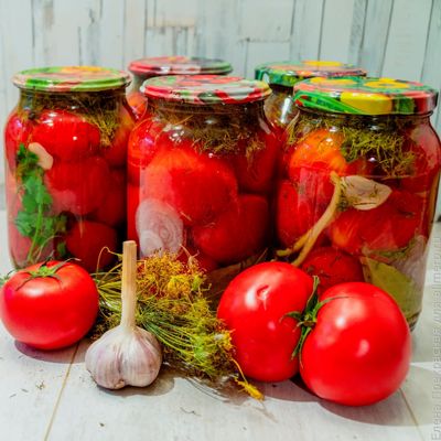 Натуральные помидоры на зиму без стерилизации