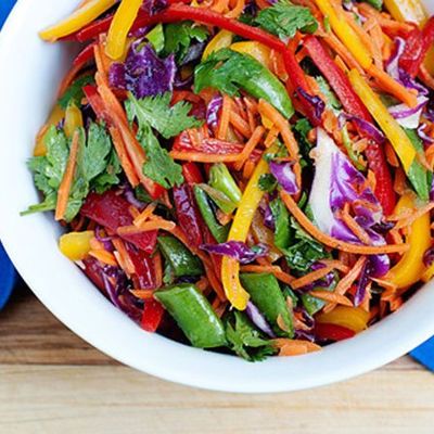 Полезный салат из овощей за 25 минут