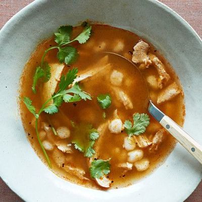 Куриный суп по-мексикански за 10 минут