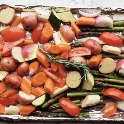 Запеченные овощи в духовке: базовый рецепт