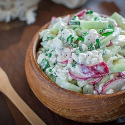Легкий весенний салат за 10 минут