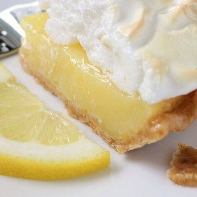 Лимонный пирог с безе простой и проверенный рецепт