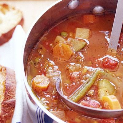 Простой и вкусный овощной суп на каждый день