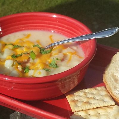 Простой и вкусный картофельный суп с ветчиной проверенный рецепт