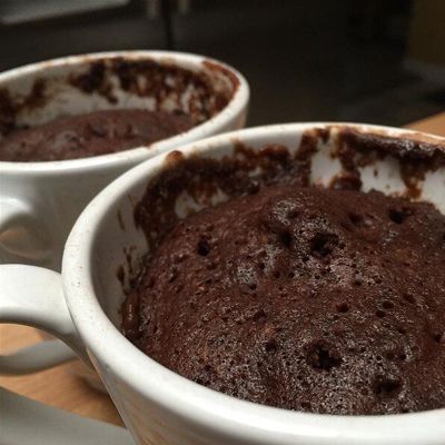 Вкуснейший шоколадный кекс в микроволновке за 10 минут
