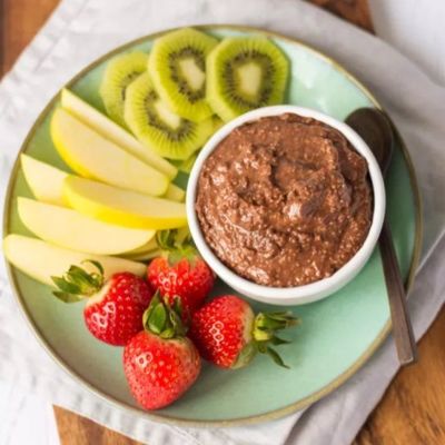 Шоколадный хумус - полезный десерт за 5 минут