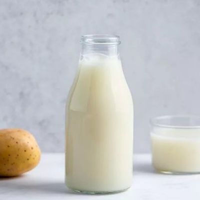 Домашнее молоко из картошки за 25 минут
