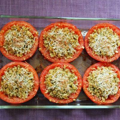 Фаршированные помидоры Провансаль : потрясающая закуска из простых ингредиентов