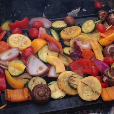 Маринованные овощи-гриль - превосходный гарнир к мясным блюдам
