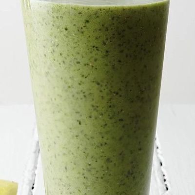 Лучший рецепт зелёного смузи - витаминный коктейль за 5 минут