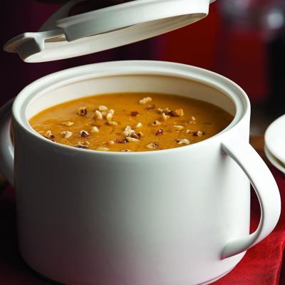 Вкуснейший суп из тыквы и яблок - идеальное осеннее блюдо
