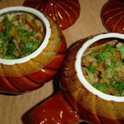 Рыба в горшочках с овощами (в духовке) — рецепт с фото пошагово