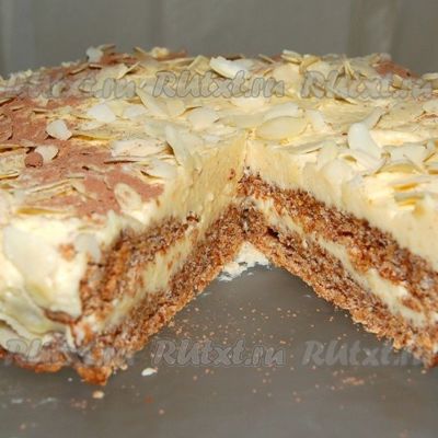 Миндальный торт, 100 вкусных рецептов с фото Алимеро