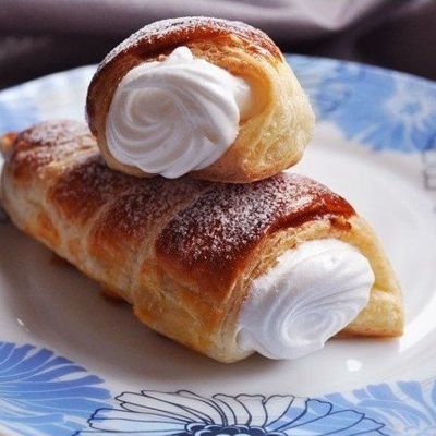 Трубочки с кремом, 100 вкусных рецептов с фото Алимеро