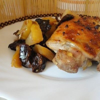 Курица в рукаве с черносливом - пошаговый рецепт с фото на Повар.ру картинки Курица в рукаве с черносливом - пошаговый рецепт с фото на Повар.ру картинки