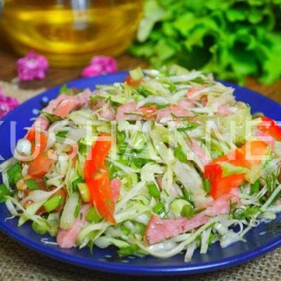 👌 Салат с копченой колбасой, 100 вкусных рецептов с фото 👌 Алимеро 👌 Салат с копченой колбасой, 100 вкусных рецептов с фото 👌 Алимеро