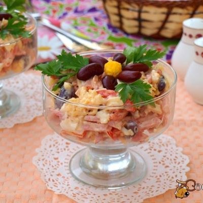 👌 Салат с копченой колбасой, 100 вкусных рецептов с фото 👌 Алимеро рекомендации 👌 Салат с копченой колбасой, 100 вкусных рецептов с фото 👌 Алимеро рекомендации