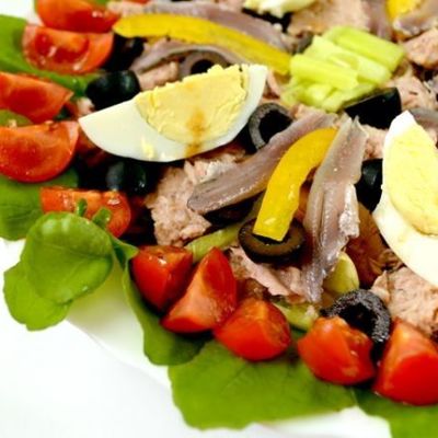 легкий французский салат рецепт | Дзен