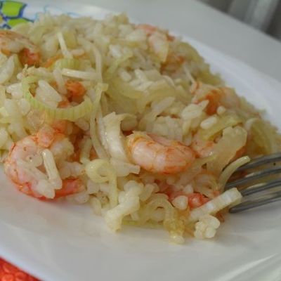 Дикий рис с морепродуктами, пошаговый рецепт с фото на ккал