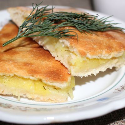 Осетинские пироги с картофелем и сыром Картофджин