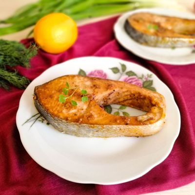 Тальятелле с лососем в сливочном соусе