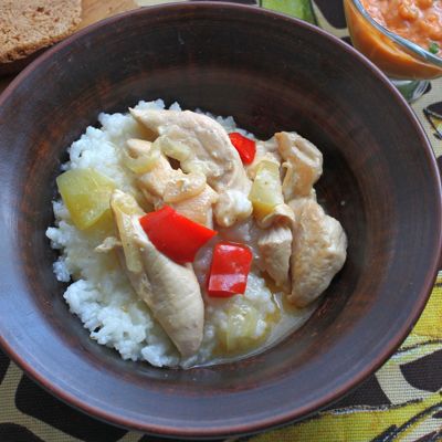 Рис с мясной подливкой на сковороде рецепт фото пошагово и видео | Ricetta
