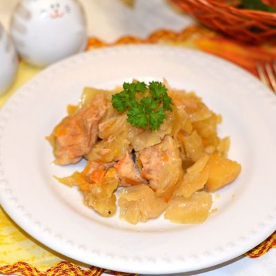 Овощное рагу с куриной грудкой - рецепт с фотографиями - Patee. Рецепты