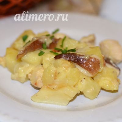 Жаркое из свинины с картофелем в соусе – кулинарный рецепт